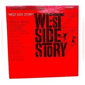 WEST SIDE STORY 1961 FILM SOUNDTRACK LP‎ VINYL RECORD COLUMBIA MASTERWORKS